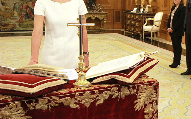 Juramento de cargo en el Palacio de la Zarzuela | Autor: La Moncloa Flickr/CC.